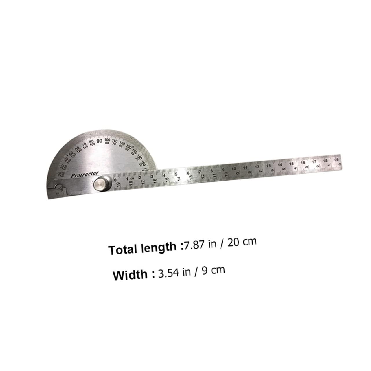 SHINEOFI 3 Stück Winkelmesser Drehwinkelmesser für Präzise Messungen Architektur Ingenieurwesen Einstellbarem Arm und Tragbarem Design für Studenten und Fachleute