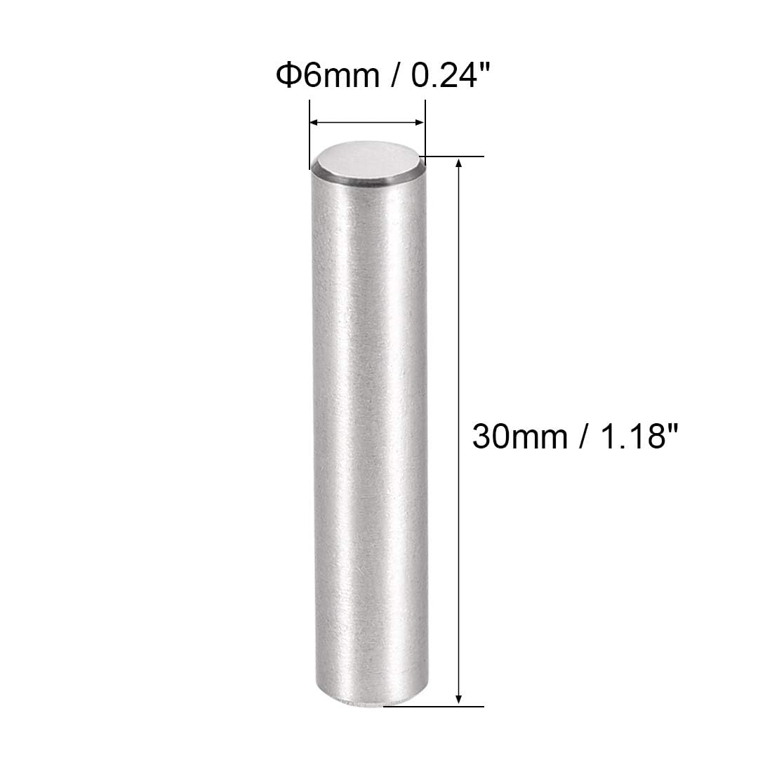 TA-VIGOR 25Pcs 6mm x 30mm Dowel Pins - Image 2