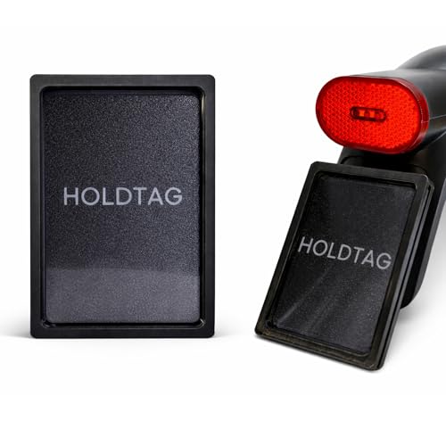 Portamatrícula para Patinete Eléctrico VMP, Soporte de Placa Identificativa para Guardabarros con Fijación por Tornillos o Adhesivo, Protector Transparente Extraíble, Accesorio Resistente para Scooter