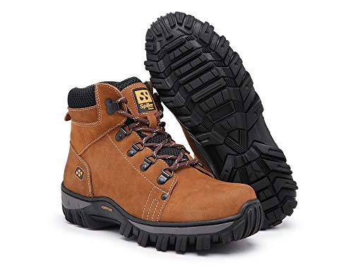 Bota Adventure Coturno Masculino Trail Spiller - Cor Caramelo Tamanho:40