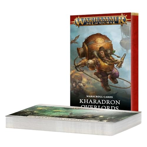 Cartes Warcroll Kharadron Overlords pour ne plus chercher vos règles Age of Sigmar