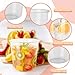 LIANGYUNZE 120 Pcs Disposable Stemless Clear Plastic Cups 12OZ NATURAL Arc Plant Based wine glasses For Parties Weddings Birthdays Cocktail BPA Free Recyclable Clear Cold Cups 3
