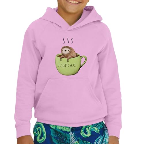 Sweat à capuche enfant Sloffee en coton premium au design soigné - 2