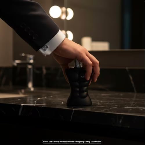 Figure Out Black Edition EDT 100ml – Long Lasting Mens Aftershave | Classic Woody Fougere Perfume for Men with Mint, Lavender & Cedar | Masculine Men's Fragrance Spray, Ideal Gentleman Gift for Him - Image 6