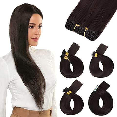Yamel Weft Hair Extensions Straight 1 Bundle 100g Soft as Human Hair Weft Synthetic Hair Bundles for Training Cover