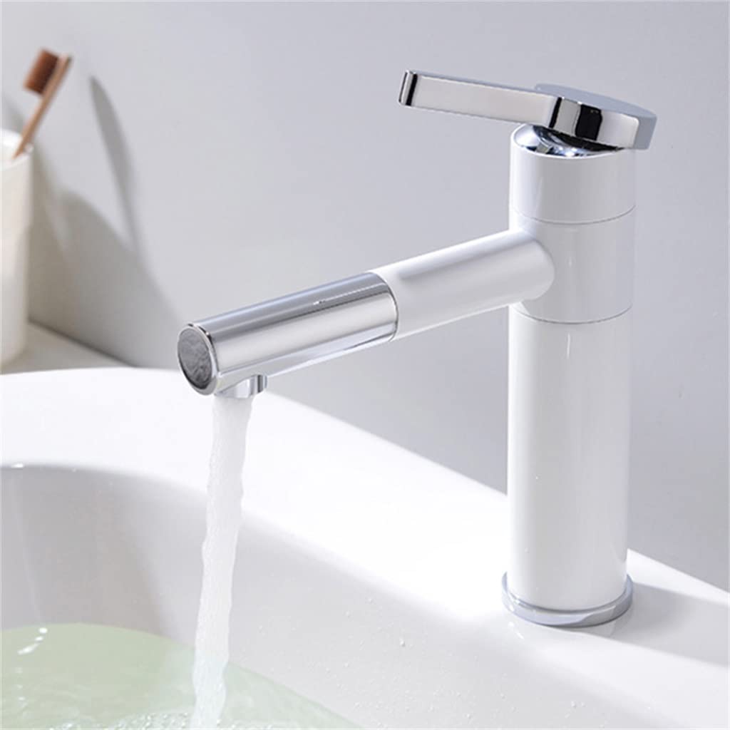 Robinet de salle de bain flexible pour lavabo et vasque moderne