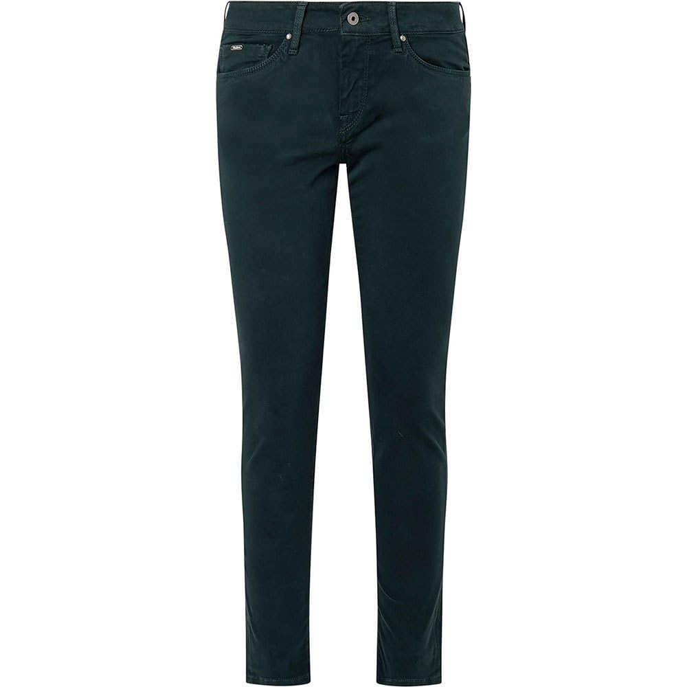 Pepe Jeans – Damen Jeans – Skinny Fit – Niedrige Taille – Materialmix mit Stretch – 5-Pocket-Stil – Modell Soho - Grün - 26W - – Bild 3