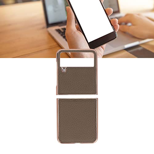 Rankomu skyddsfodral för Galaxy Z Flip4 - Stötsäkert, Elefantgrå