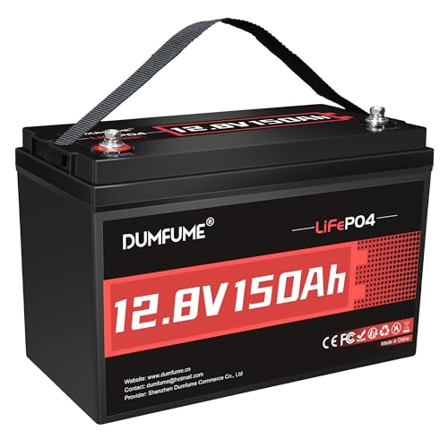 dumfume 12V 150Ah Deep Cycle