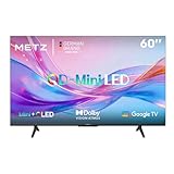 Metz 60 Pollici QD-MiniLED Smart TV con Google TV Full Array Local Dimming QLED Dolby Atmos Dolby Vision MEMC HDR 10+ UHD DVB-T/T2/C/S/S2 HEVC Main10 CI+ (MNH7000Z)