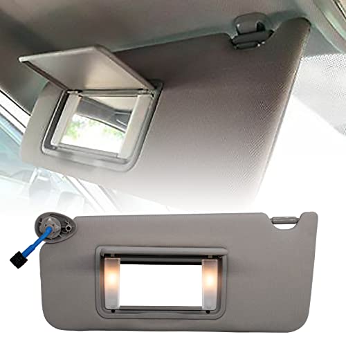 Driver Side Visor with Lighted Mirror