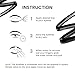 OBNOXIS Eyeliner, Peel Off Liquid Eyeliner, New Formula No Scrub Peel- Off Removal Transfer Proof Eye Liner, Bold Satin Finish Liquid Liner, Smudge Proof Black eyeliner
