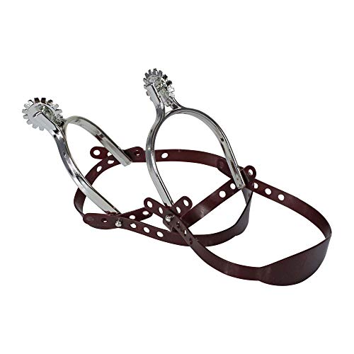 Widmann 01176 - Espuelas para disfraz de vaquero unisex - Adulto, plata, talla única , color/modelo surtido