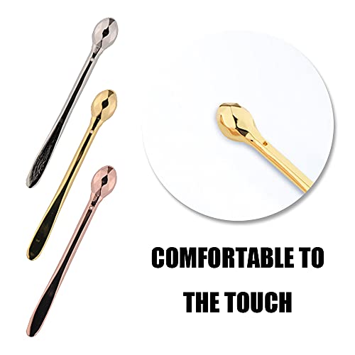 WUTUDMAI 3 Pcs Eye Cream Applicator Wand Sticks Metal Eye Cream Spoon Applicators Anti-wrinkle Anti-aging Eye Massagers for Eye - Image 4