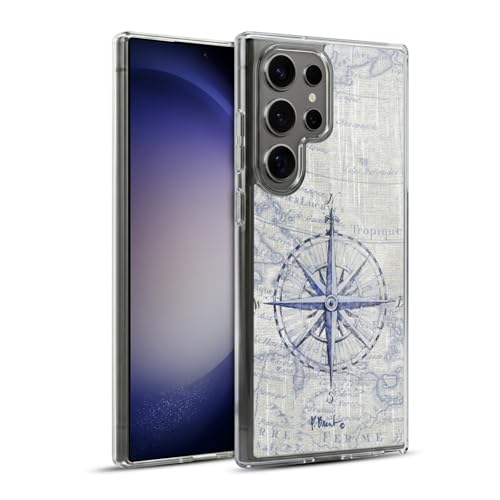 Funda Samsung S23 Ultra antiarañazos de gel flexible con diseño náutico elegante