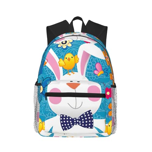 Sac à dos de voyage classique avec motif vacances de Pâques thématique
