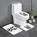Photo Gallery set di 3 tappetini antiscivolo yyhwhjde trendy clown avatar pattern u a forma di tappetino per wc strettamente attaccato, assorbente e durevole, spesso e confortevole Photo Gallery set di 3 tappetini antiscivolo yyhwhjde trendy clown avatar pattern u a forma di tappetino per wc strettamente attaccato, assorbente e durevole, spesso e confortevole