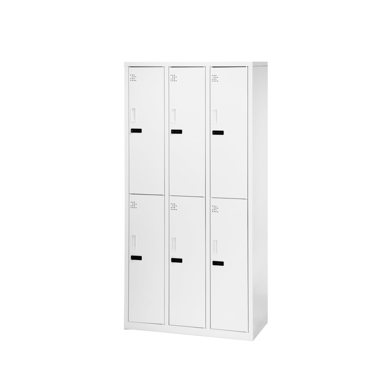 Amazon.co.jp: ダイヤル式ロッカー 6人用 オフィス 更衣室 鍵付き