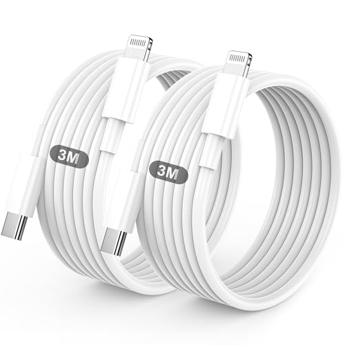 Contenuto della confezione e garanzia due: cavo di ricarica USB-C a Lightning da 3 metri. Per qualsiasi domanda sui cavi di ricarica USB-C non esitate a contattarci. Risponderemo al più presto possibile.