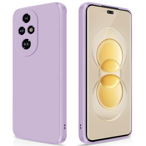 GiiYoon Case Compatible with Honor 200 Pro, Silky-Soft Touch Full-Body Protective Phone Silicone Case
