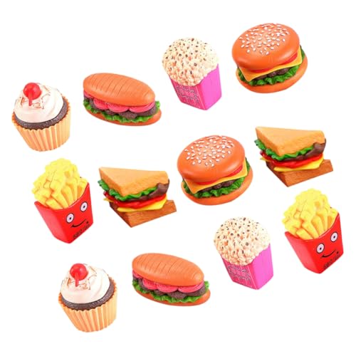 COSMEVIVI 12�� �Z�b�g �V�~�����[�g �n���o�[�K�[ �z�b�g �h�b�O �������V�� �H�ו� �v���C�Z�b�g Pvc �t�@�[�X�g �t�[�h �v���C�Z�b�g �t�F�C�N �t�[�h �c�� �t�@�[�X�g �t�[�h