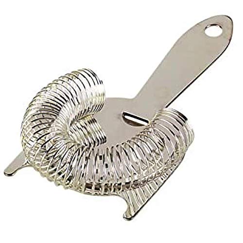 Bonzer Classic Hawthorne Cocktail Strainer, One Size, Silver