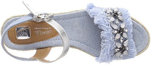 Tom Tailor 4895807, Sandali con Cinturino alla