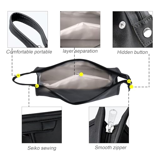 Image of Suicune Portable Travel Organizer for Airwrap Styler and Attachments, Travel Storage Bag Compatible with Airwrap Styler