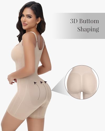 Fajas Colombianas Moldeadoras Seamless Tummy Control Shapewear Bodysuit Shorts for Women Compression Bodyshaper2