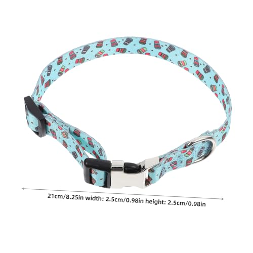 BAZEITFLOW Verstellbares Gepolstertes Hundehalsband Aus Strapazierfähigem Material Mit Schnellverschluss Schnalle Für Outdoor-aktivitäten Und Feste Erhältlich