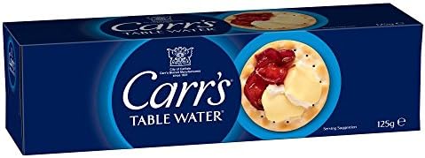 Carrs Table Water Biscuit 125g x 6