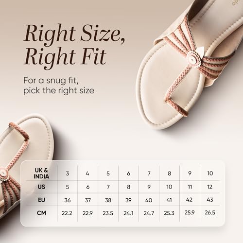 Image of Frido Women's Comfort Flat Sandals | Ethnic Style Slip-On | Super Soft Cushioned Sole, Padded Knit Upper, Breathable & Anti-Skid Zero-Drop | Available in Comfort Flat & Ethnic Kolhapuri style