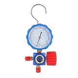 adaptador manometro r410 Herramientas ideales para medir la presión del aire de una sola tubería, la presión diferencial de dos tubos, ventilación, sistemas de aire acondicionado, sistema de presión de gas, etc.