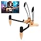 Klappbarer GitarrenstäNder, GitarrenstäNder aus Holz Klassischer Faltbarer SchöNer Textur-Tragbarer Cello-StäNder FüR Cello-Gitarren-BäSse