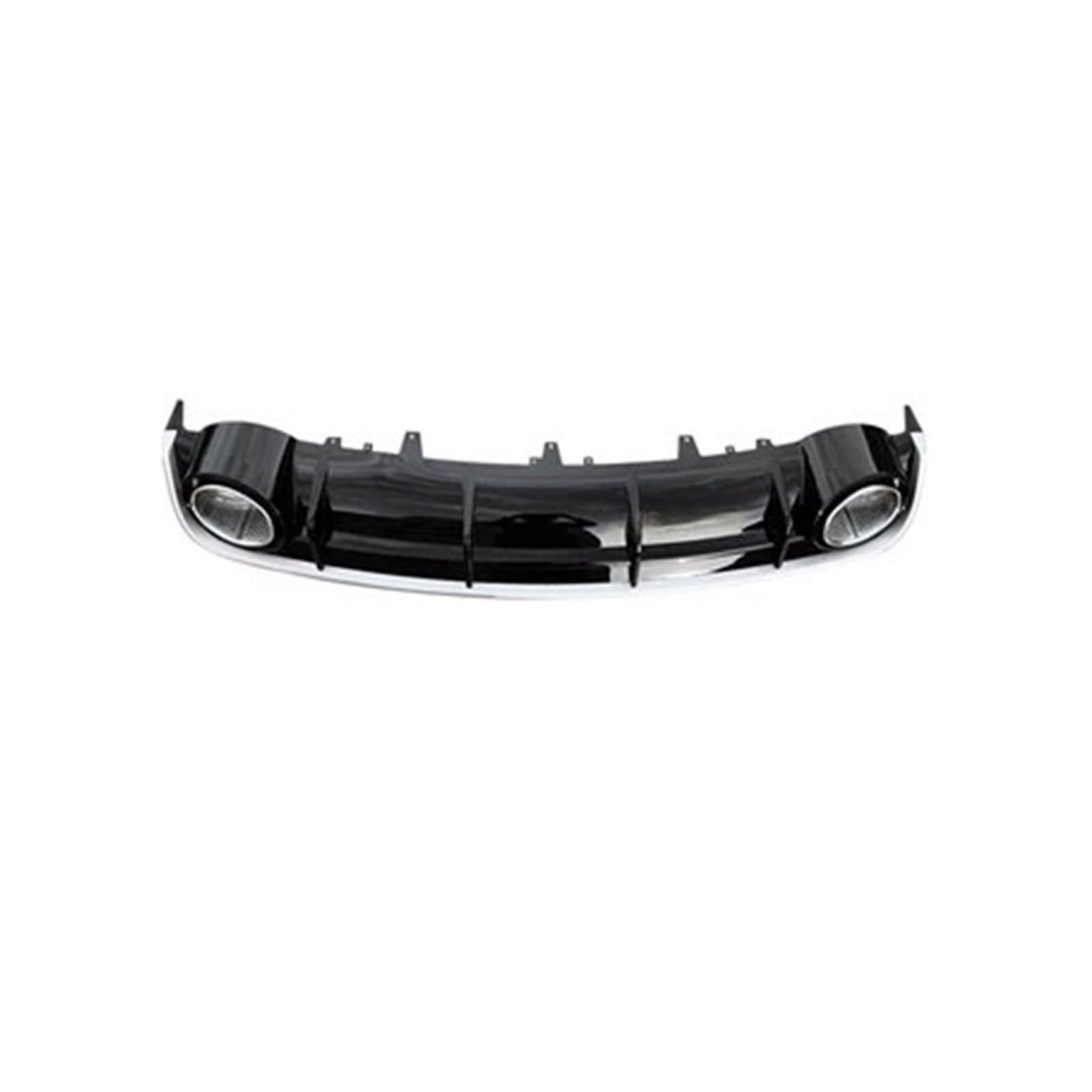 Protector de alerón difusor de parachoques trasero compatible con Audi A6 S-line S6 Hatchback Avant Touring 2015-2018 RS6(Style 2)