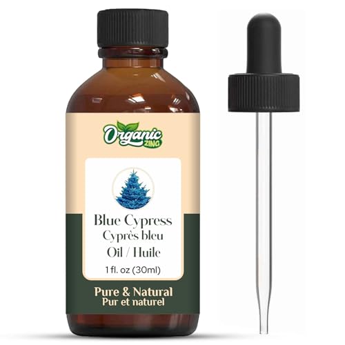 Image of Organic Zing Blue Cypress (Callitris Intratropica) Oil | Pure & Natural Essential Oil for Skincare, Hair care, Aroma & Diffusers - 30ml /1.01fl oz