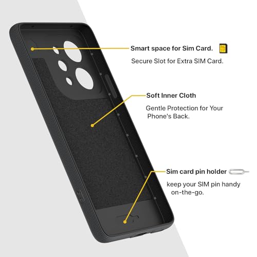 Image of Shockproof Case Compatible with Realme P4 Power 5G | Full Camera Protection | TPU Flexible Back Cover for Realme P4 Power 5G (Graphite Grey)