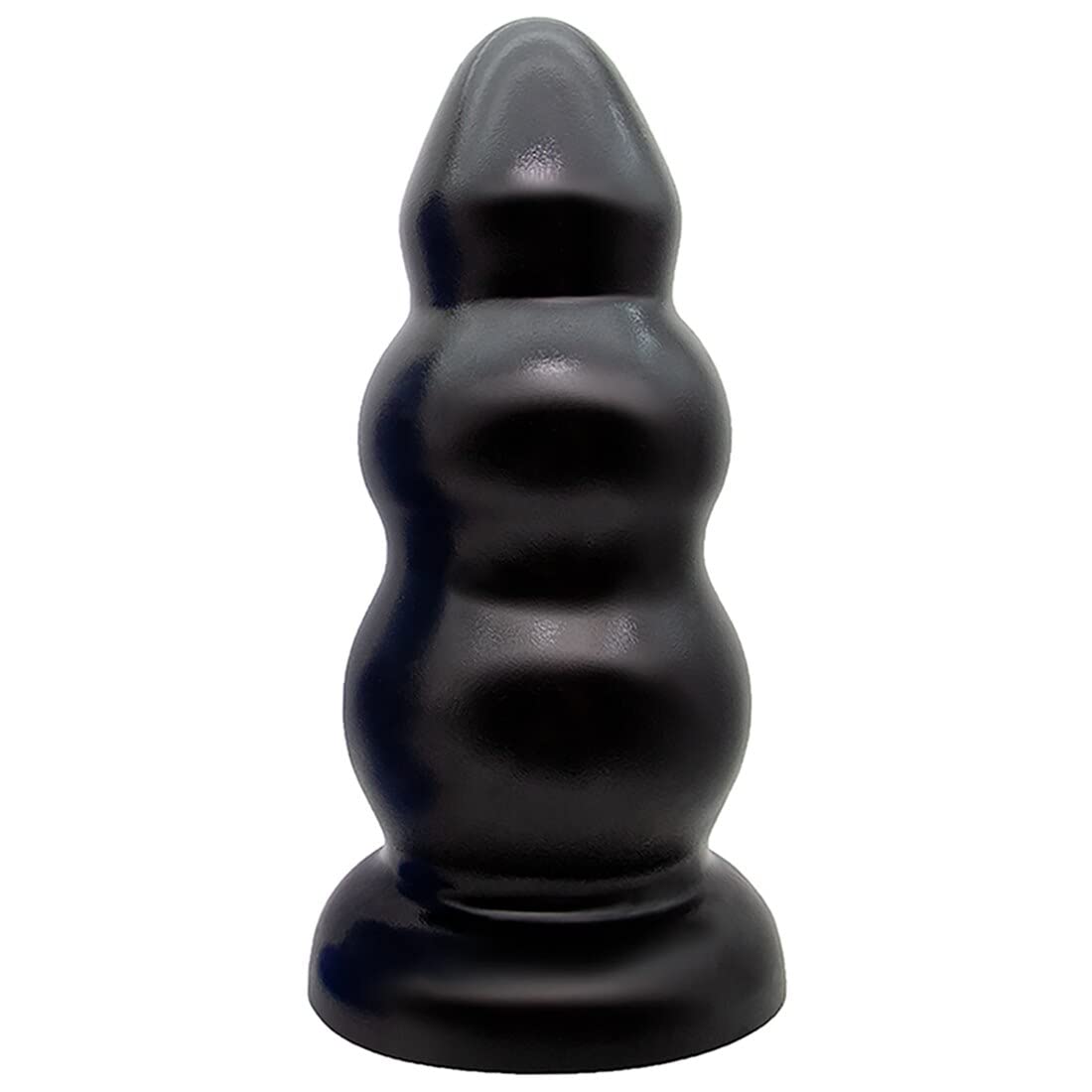 Plug anale anale Stimolare l'ano enorme plug anale Sex Toys Giocattolo anale morbido oversize Anal (dilatatore anale nero)