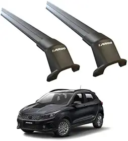 Rack Travessa de teto Bagageiro Argo Trekking 2019 a 2024 Fixação Original Preto