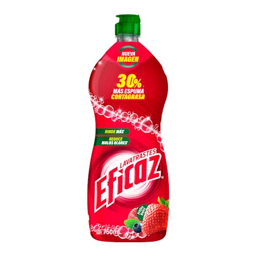 Eficaz, Frutos Rojos Lavatrastes Bot, 750ml