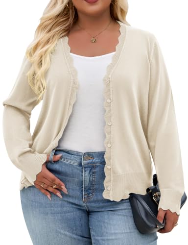 Womens Plus Size Cardigan Sweaters - image 1