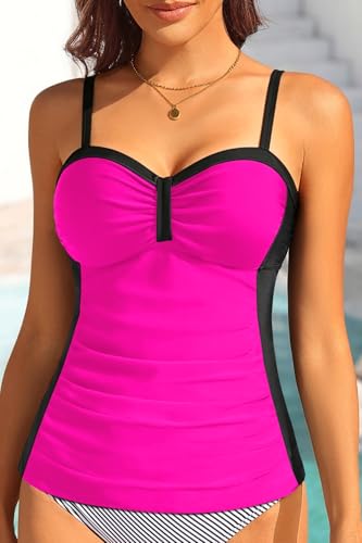Image of Talisea Women's Underwire Tummy Control Swimsuit Top with Push Up - No Bottom Included