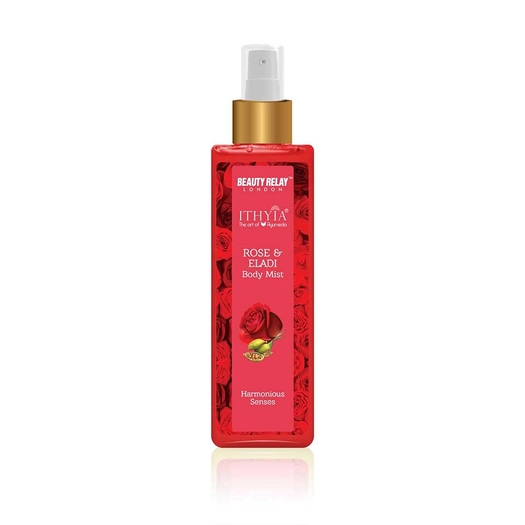 Ithyia Rose & Eladi Body Mist with Eladi Oil, Castor Oil and Rose Long Lasting Fragrance,Hyderating & Refreshing Body Mist 200 Ml-image-27