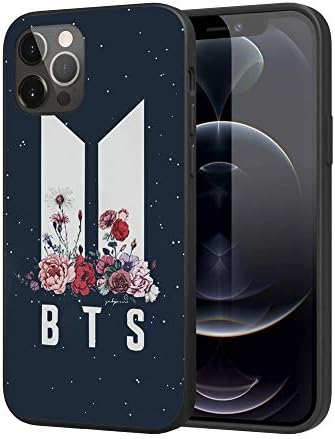 BYXLA iPhone 12 Case iPhone 12 Pro Case, Cool Unique Design Soft TPU Shockproof Case for Men/Women/Girl/Boy (Fashion-BTS-3), iPhone 12 / iPhone 12 Pro (6.1 inch)