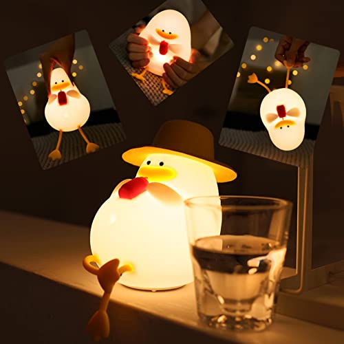 Lámpara de noche infantil de silicona multicolor USB portátil miniatura 5