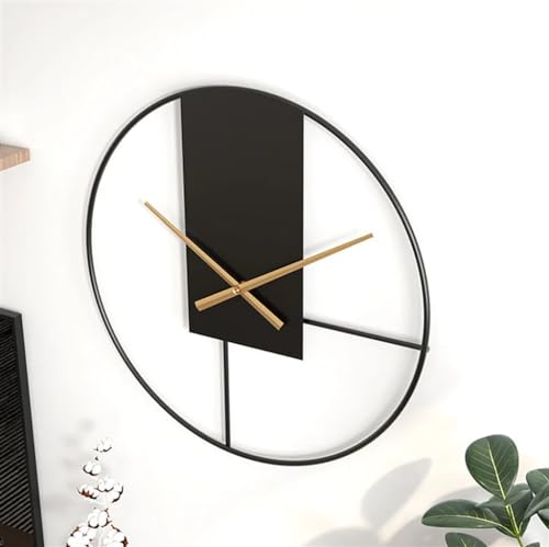 JFNHUTL Wall Clock Large Silent Wall Clock Art Digital Living Room Silent Clock Ideas steampunk buy now online