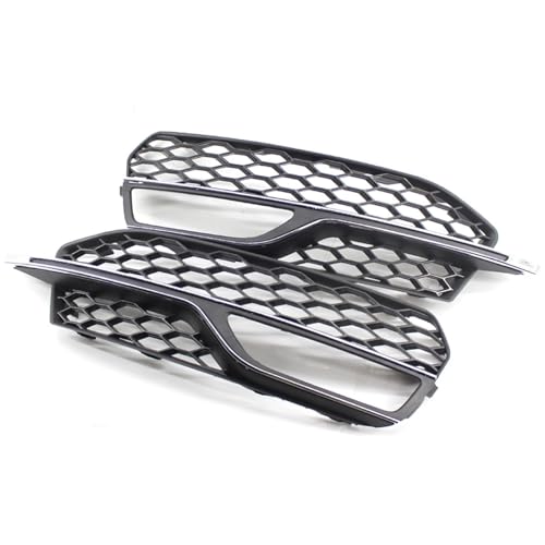 Calandre antibrouillard Black Chrome exclusive pour Audi SLine 14-16