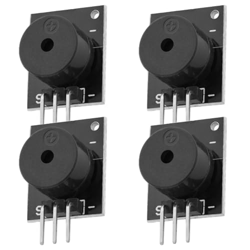 GERUI 4 módulos de alarma pasivos para Arduino y Raspberry Pi (4 unidades)