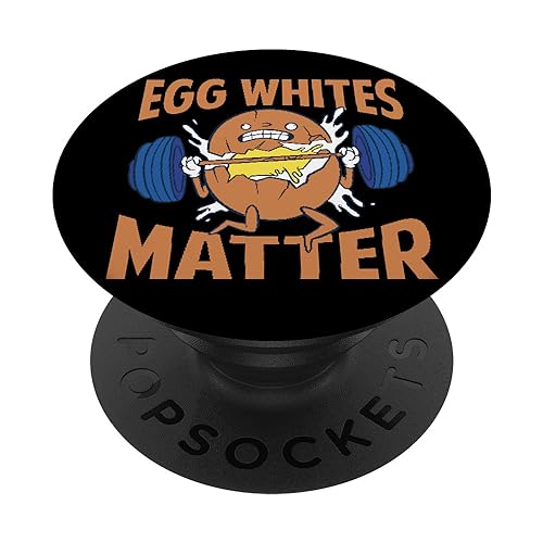 Egg Whites Matter - Funny Bodybuilder- Gym Workout PopSockets mit austauschbarem PopGrip Egg Whites Matter - Funny Bodybuilder- Gym Workout PopSockets mit austauschbarem PopGrip