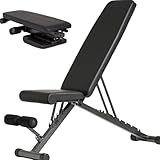 BARWING Adjustable Weight Bench for Home Gym,700LBS Foldable Incline Bench for Full Body Workout Easy Assembly Training Decline Bench